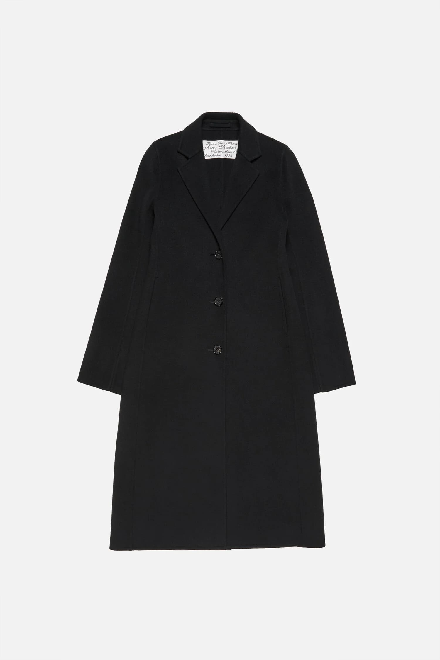 Oversized wool coat